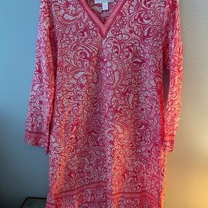 Oscar de la Renta pink Label Caftan